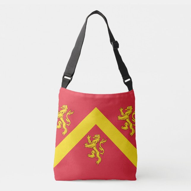 Flag of Anglesey Crossbody Bag (Front)