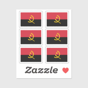 Flag of Angola Collection pack of 6