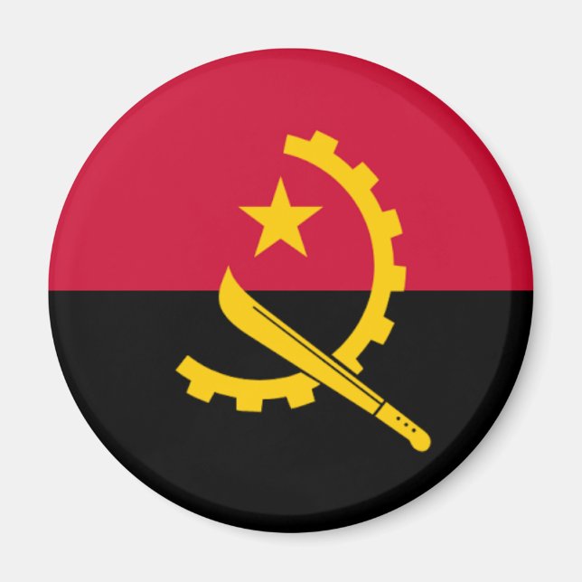 Flag of Angola Magnet (Front)
