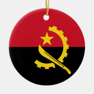 Flag of Angola Ornament