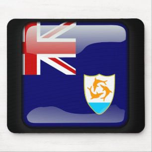 Flag of Anguilla Mouse Mat