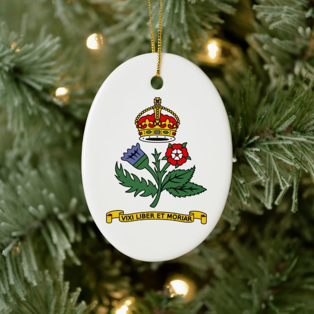 Flag of Annapolis, Maryland Ceramic Tree Decoration (Tree)
