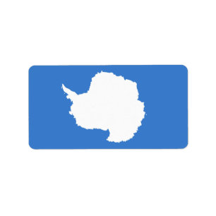 Flag of Antarctica Labels
