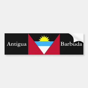 Flag of Antigua and Barbuda Bumper Sticker