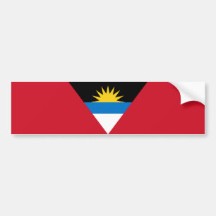 Flag of Antigua and Barbuda Bumper Sticker