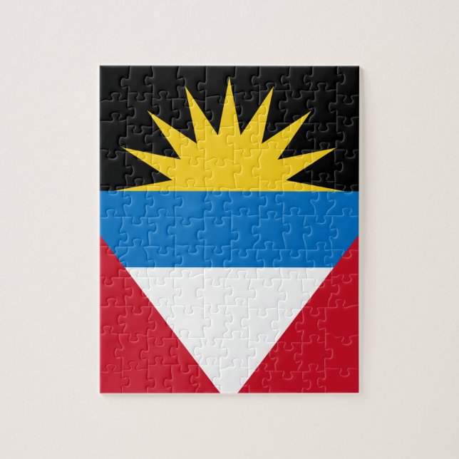 Flag of Antigua and Barbuda Jigsaw Puzzle (Vertical)
