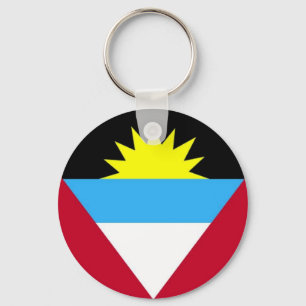 Flag of Antigua and Barbuda Key Ring
