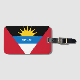 Flag of Antigua and Barbuda Luggage Tag