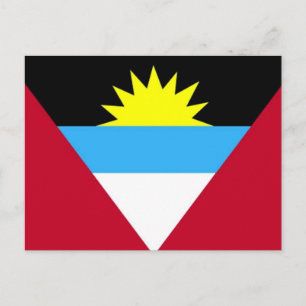 Flag of Antigua and Barbuda Postcard