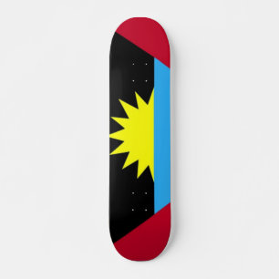 Flag of Antigua and Barbuda Skateboard