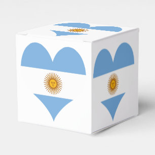 Flag of Argentina Bandera De Argentina Favour Box