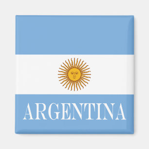 Flag of Argentina Bandera De Argentina Magnet