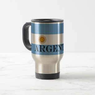 Flag of Argentina Bandera De Argentina Travel Mug