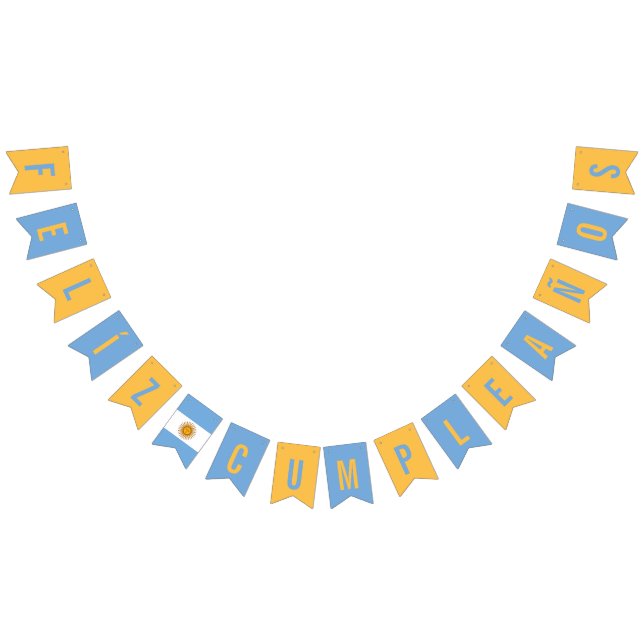 Flag of Argentina Birthday Party Decorations (All)