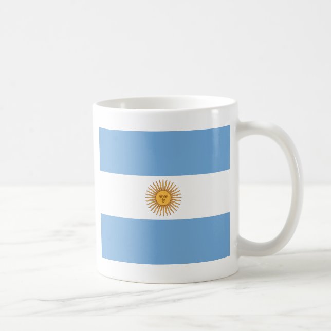 Flag of Argentina Coffee Mug (Right)