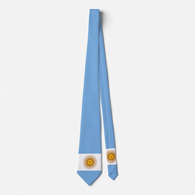 Flag of Argentina Tie (Front)