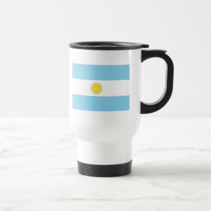 Flag of Argentina Travel Mug