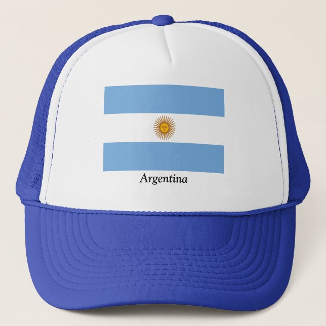 Flag of Argentina Trucker Hat (Front)