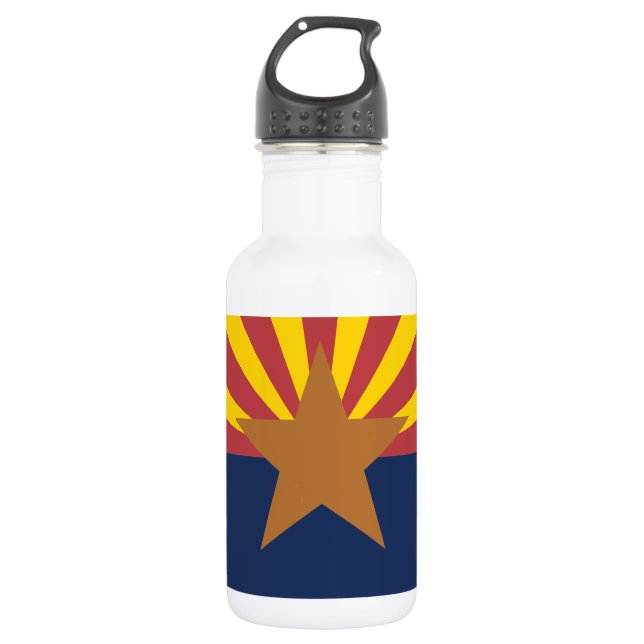 Flag of Arizona 532 Ml Water Bottle (Front)