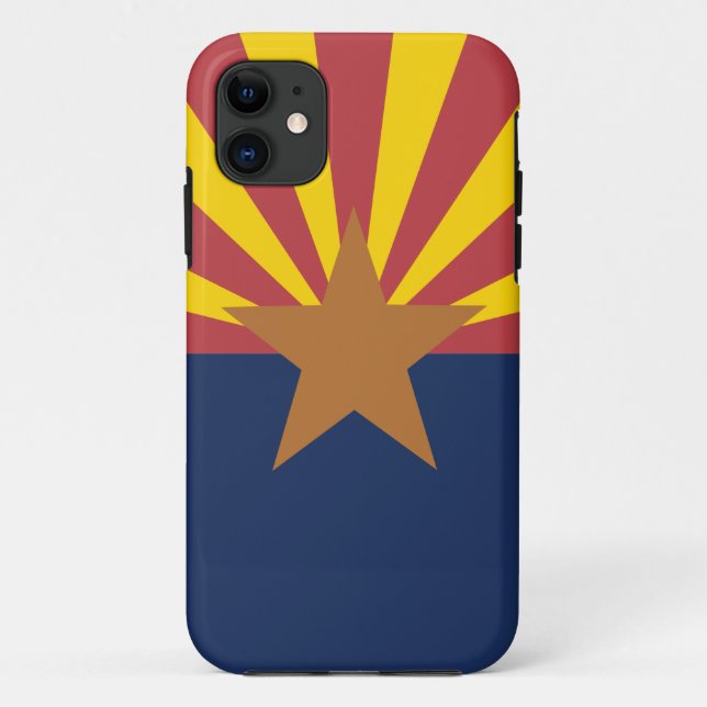 Flag of Arizona Case-Mate iPhone Case (Back)