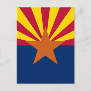 Flag of Arizona Postcard