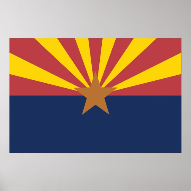 Flag of Arizona Poster (Front)