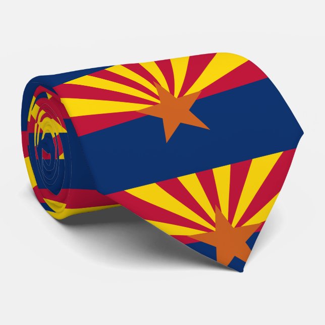 Flag of Arizona Tie (Rolled)