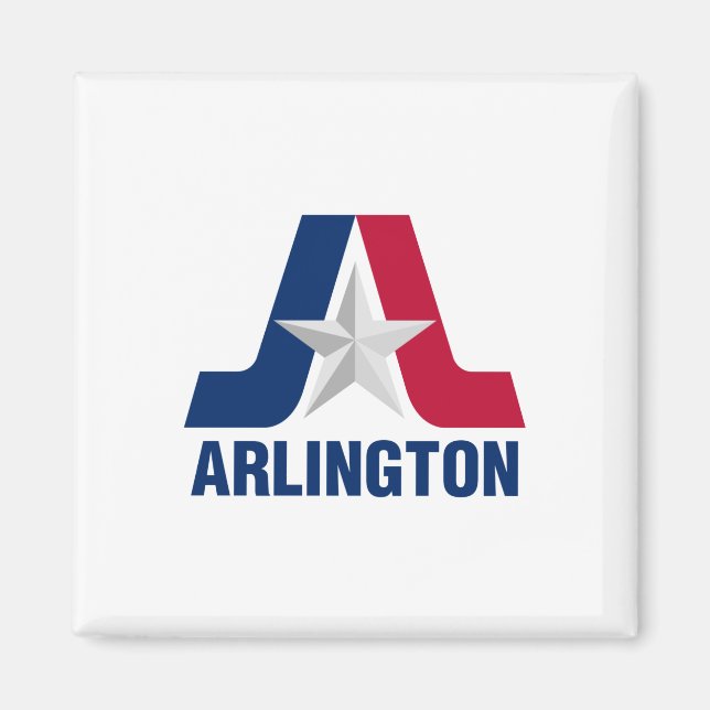 Flag of Arlington, Texas Magnet (Front)