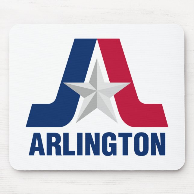 Flag of Arlington, Texas  Mouse Mat (Front)