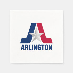 Flag of Arlington, Texas Napkins