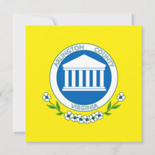 Flag of Arlington (Virginia) Card