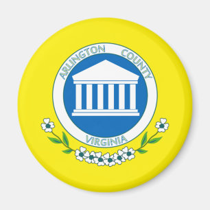 Flag of Arlington (Virginia) Magnet