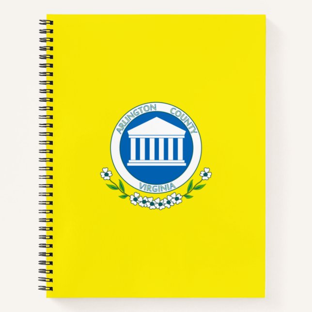 Flag of Arlington (Virginia) Notebook (Front)