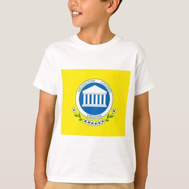Flag of Arlington (Virginia) T-Shirt (Front)