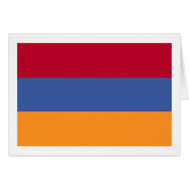 Flag of Armenia (Front Horizontal)