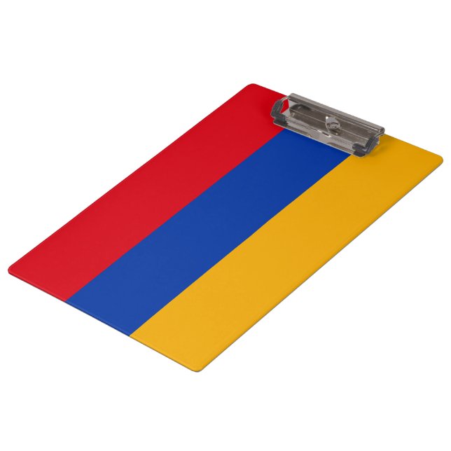 Flag of Armenia Clipboard (Angled)