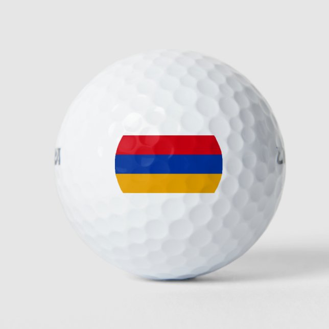 Flag of Armenia Golf Balls (Front)