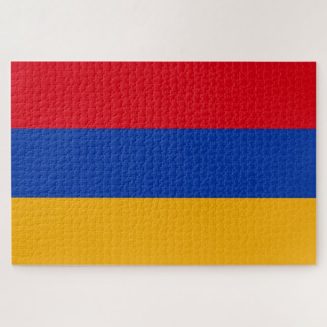 Flag of Armenia Jigsaw Puzzle (Horizontal)