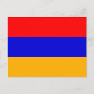 Flag of Armenia Postcard