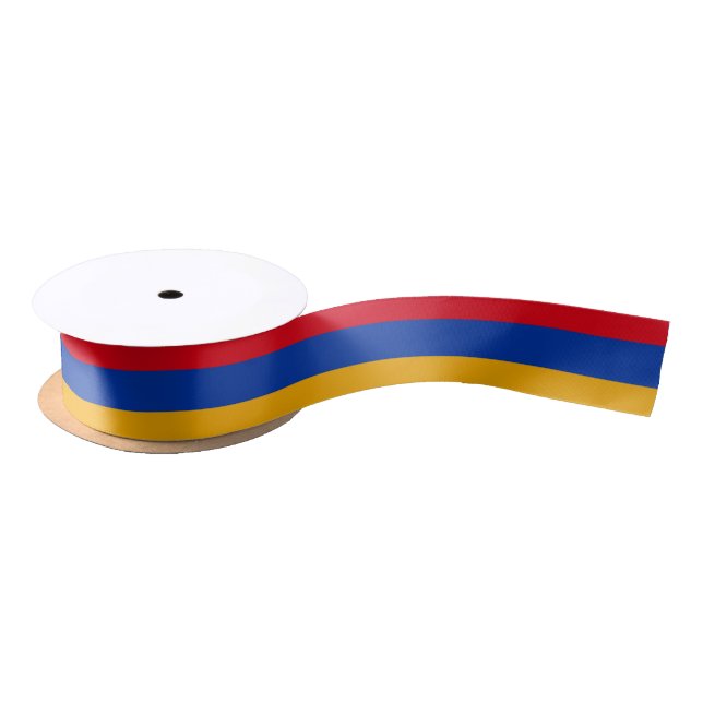 Flag of Armenia Satin Ribbon (Spool)