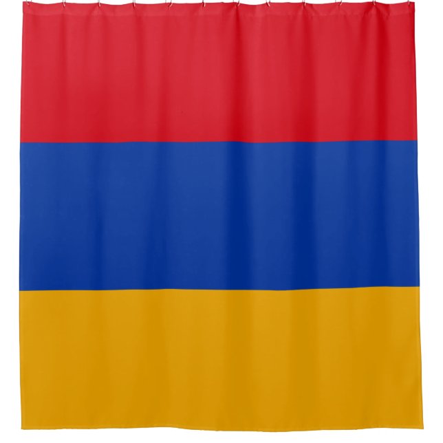 Flag of Armenia Shower Curtain (Front)