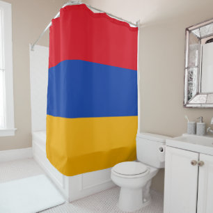 Flag of Armenia Shower Curtain