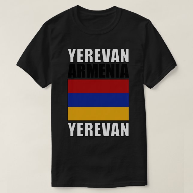 Flag of Armenia T-Shirt (Design Front)