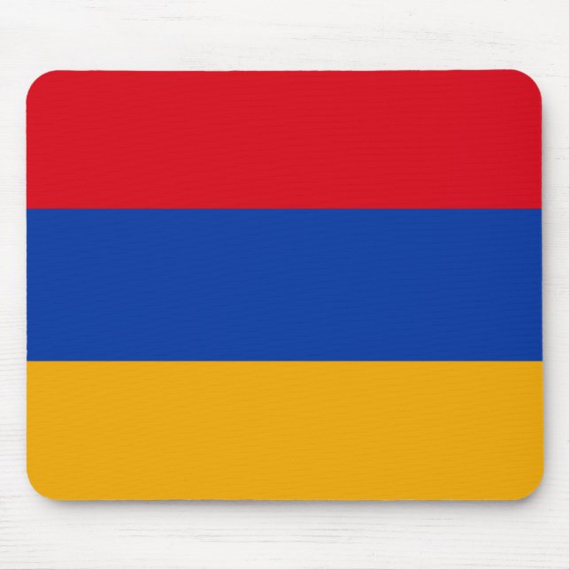 Flag of Armenia - Yeraguyn Mouse Mat (Front)