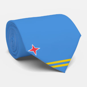 Flag of Aruba Tie