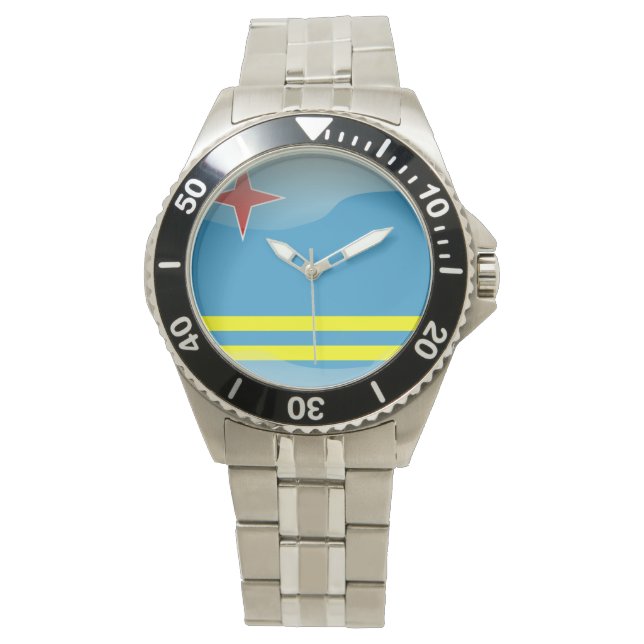 Flag of Aruba Watch (Front)