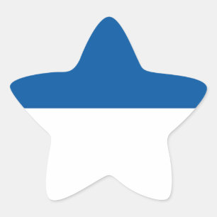 Flag of Assen Star Sticker