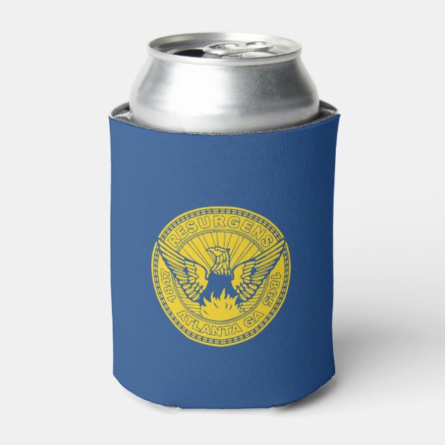 Flag of Atlanta, Georgia Can Cooler (Can Front)