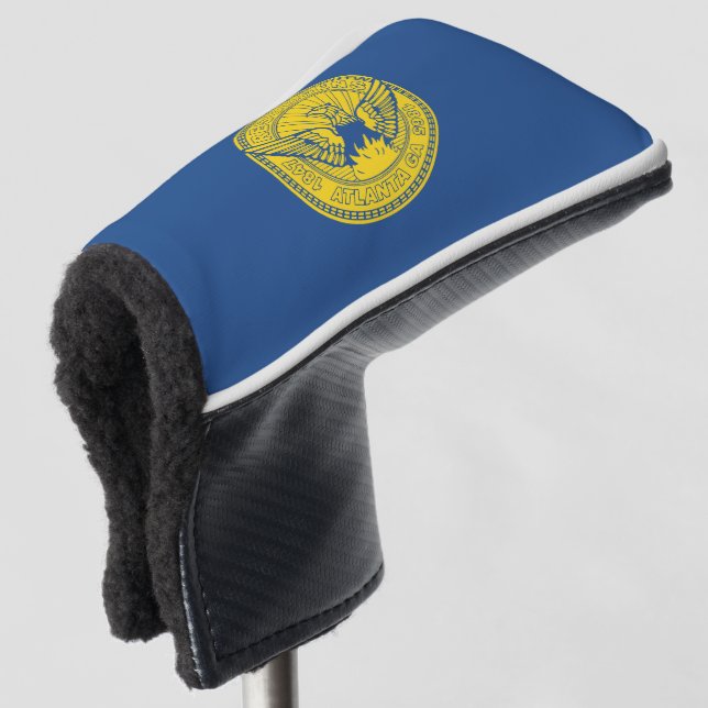 Flag of Atlanta, Georgia Golf Head Cover (3/4 Front)