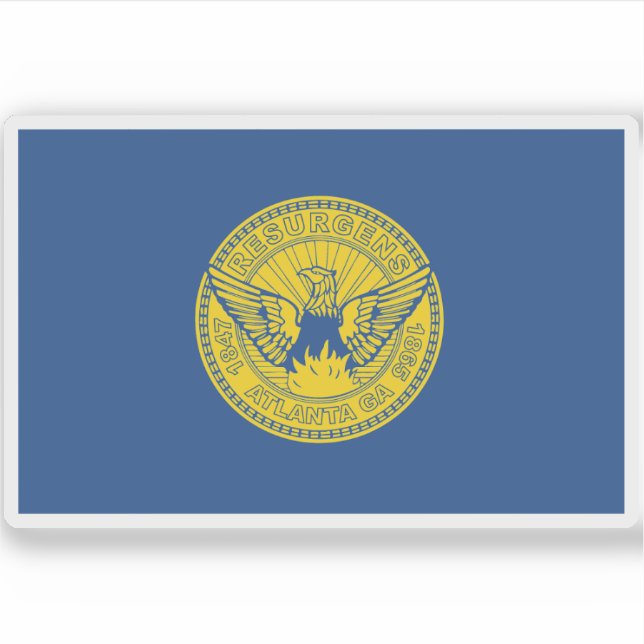 Flag of Atlanta, Georgia, USA (Front)
